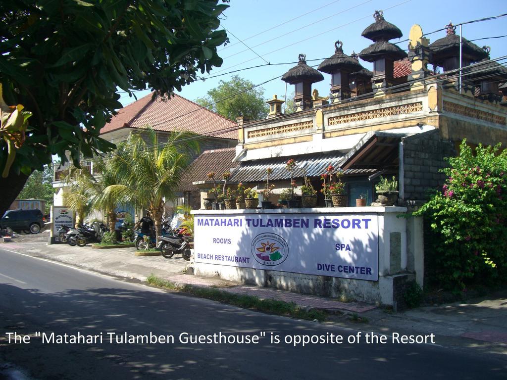 Matahari Tulamben Pensión Exterior foto